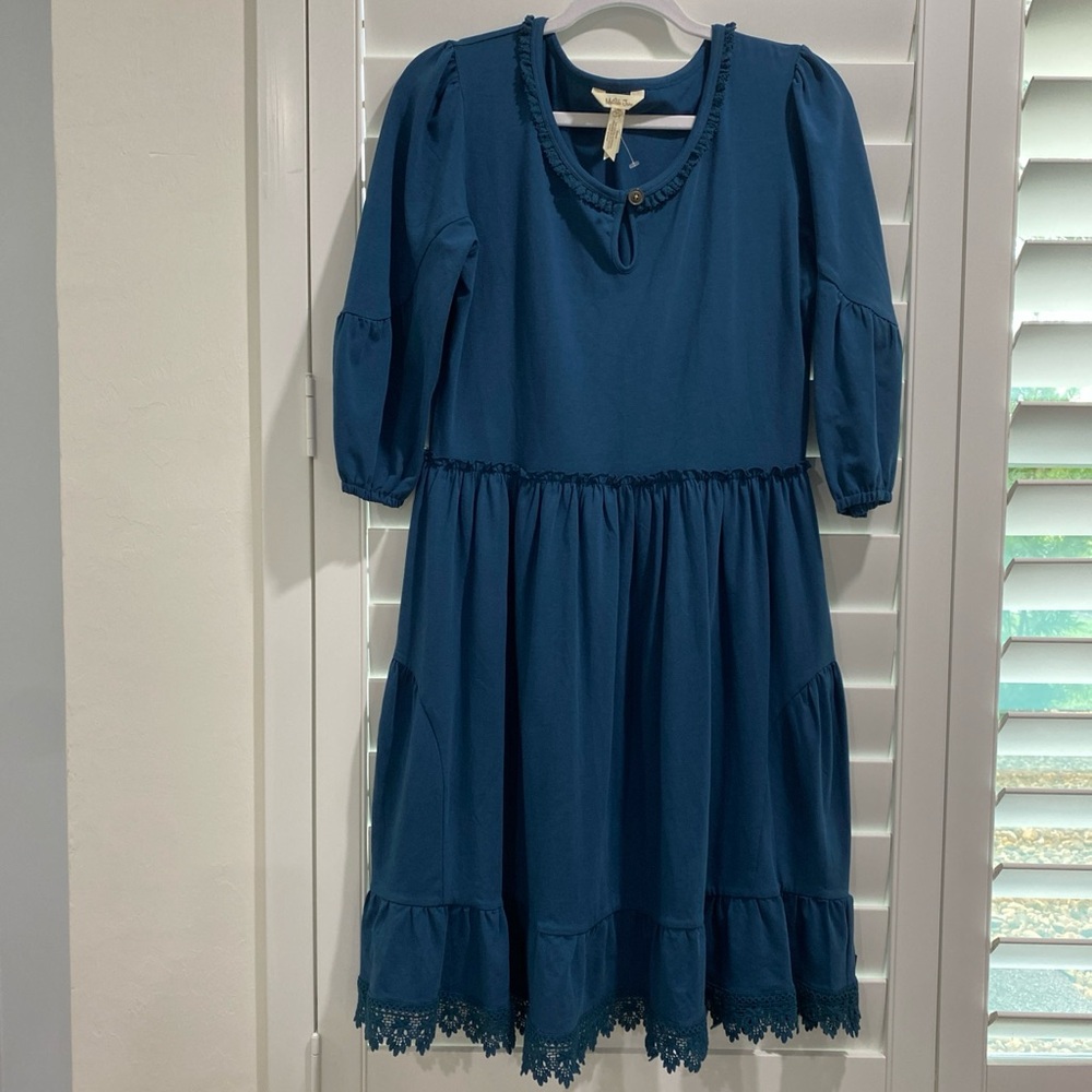 Matilda Jane dress Make Believe Hold the key size medium. NWOT - Picture 9 of 16
